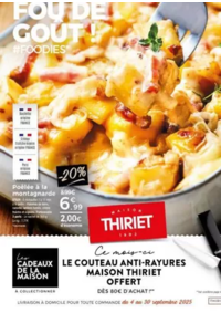 Prospectus Thiriet CHALON SUR SAONE : Catalogue Maison Thiriet