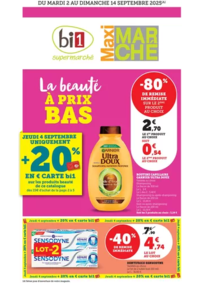 Prospectus Maximarché Sancey le long : La beauté À PRIX BAS