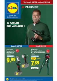 Prospectus Lidl JARNAC : Préparez vos travaux et équipez-vous avec Parkside et Crivit, disponibles chez Lidl