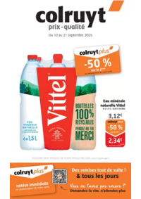Prospectus Colruyt MATHAY : Prix-qualité