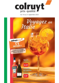 Prospectus Colruyt SAINT-HIPPOLYTE : Voyagez en Italie