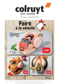 Prospectus Colruyt POLIGNY : Foire à la volaille