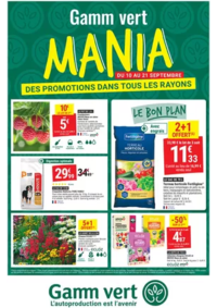 Prospectus Gamm vert SAUMUR : DES PROMOTIONS DANS TOUS LES RAYONS