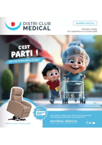 Prospectus Distri Club Médical Amberieu : Relance particuliers septembre 2025