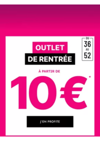 Prospectus Christine Laure CHALONS EN CHAMPAGNE : OUTLET de rentrée à partir de 10€