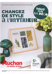 Prospectus Auchan MERS-LES-BAINS : Tout pour la déco : changez de style à l'intérieur