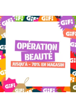 Prospectus Gifi : Jusqu'à -70% en magasin sur une sélection d'articles beauté !