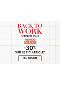 Prospectus Promod Douai : Back to work