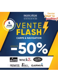 Prospectus Pacific Pêche MULHOUSE - WITTENHEIM : Vente Flash
