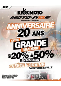 Prospectus Moto Axxe SAINT OUEN L'AUMONE : Retrouvez vos animations magasins !