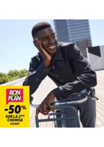 Promos et remises  : -50% sur le 2ème chemise