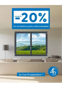 Prospectus Tryba HERBLAY 6 rue René Cassin : Jusqu’à -20% sur vos fenêtres, portes, volets et pergolas !
