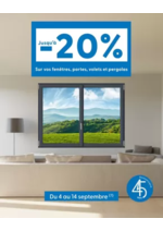 Prospectus Tryba : Jusqu’à -20% sur vos fenêtres, portes, volets et pergolas !