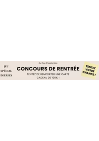 Prospectus Jacqueline Riu VIENNE : Tentez votre chance !