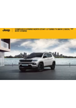 Promos et remises  : COMPASS E-HYBRID NORTH STAR 1.5 TURBO T4 96KW (130CH) BVR7 HYBRID