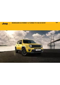 Prospectus Jeep Seynod : RENEGADE E-HYBRID 1.5 TURBO T4 130 CH BVR7
