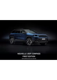 Prospectus Jeep Castres : NOUVELLE JEEP COMPASS FIRST EDITION