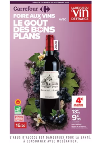 Prospectus Carrefour ORLEANS : FOIRE AUX VINS D'AUTOMNE