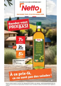 Prospectus Netto Juvignac : RENDEZ-VOUS PRIX BAS