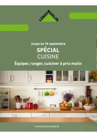Prospectus Leroy Merlin Cesson : SPÉCIAL CUISINE