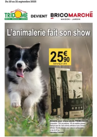 Prospectus Tridôme NARBONNE : L'animalerie fait son show