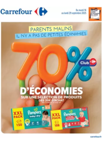 Prospectus Carrefour city SAINTE GENEVIEVE DES BOIS : PARENTS MALINS IL N'Y A PAS DE PETITES ÉCONIMIES