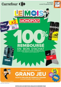 Prospectus Carrefour city PARIS 42 avenue de la Motte Picquet : LE MOIS MONOPOLY