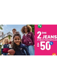 Prospectus La Halle BEYNOST ZAC DE BATERSES : En ce moment : le 2ᵉ article à -50% sur une sélection ! C’est LE bon plan de la rentrée