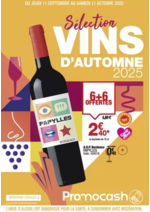 Prospectus Promocash : Sélection Vins d'automne 2025