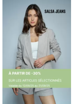 Prospectus Salsa : À PARTIR DE -30%