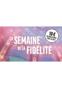 Prospectus Galeries Lafayette Caen : 10€ tous les 85€ d'achat !
