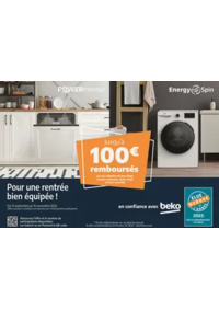 Prospectus Copra UZES : Beko vous rembourse jusqu'à 100€