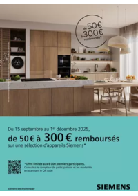 Prospectus Copra AUBIGNY SUR NERE : Siemens vous rembourse jusqu'à 300€