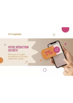 Promos et remises  : Votre réduction secrète arrive !