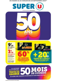 Prospectus Super U REZE : Catalogue SUPER U