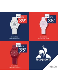 Prospectus Trésor Bijoux NOYELLES GODAULT : Le Coq Sportif