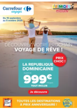 Prospectus Carrefour Express : VOYAGES À PRIX ANNIVERSAIRE !