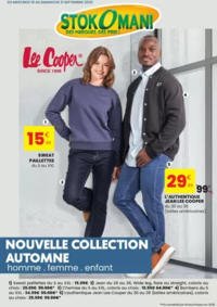 Prospectus Stokomani Rillieux-la-Pape : NOUVELLE COLLECTION AUTOMNE