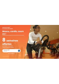 Prospectus L'Orange bleue Fitness Angers Lac de Maine : 8 semaines offertes
