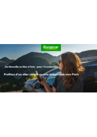 Prospectus Europcar St-Lazare Paris : Profitez d’un aller simple au prix imbattable vers Paris