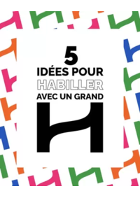 Prospectus La Halle VERNOUILLET RUE DU PRESSOIR : Rentrée rythmée ? On vous inspire avec 5 looks faciles et stylés pour toute la famille !