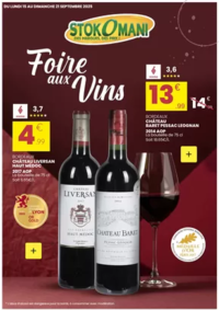 Prospectus Stokomani Vernouillet : Foire aux vins