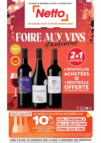 Prospectus Netto Saint-Jeoire : FOIRE AUX VINS