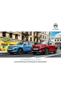 Prospectus Citroen CLAMECY : Citroën C3 Caractéristiques