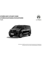 Prospectus Citroen : Citroën Spacetourer Caractéristiques
