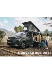 Prospectus Citroen CORBIGNY : Citroën Holidays Caractéristiques