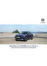 Promos et remises  : Citroën Nouvelle C4 X Caractéristiques