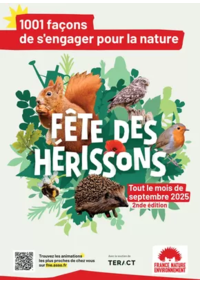 Prospectus Delbard Issoire : Fête des Hérissons : 1001 manières de s'engager pour la nature