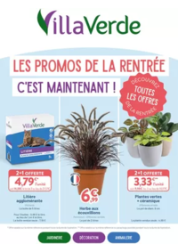 Prospectus Villaverde HYÈRES : Les promos de la rentrée C'est maintenant !
