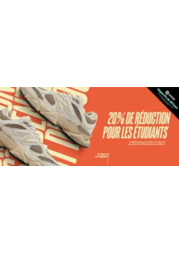Prospectus JD SPORTS Paris - Belle Épine : 20 % DE RÉDUCTION POUR LES ÉTUDIANTS